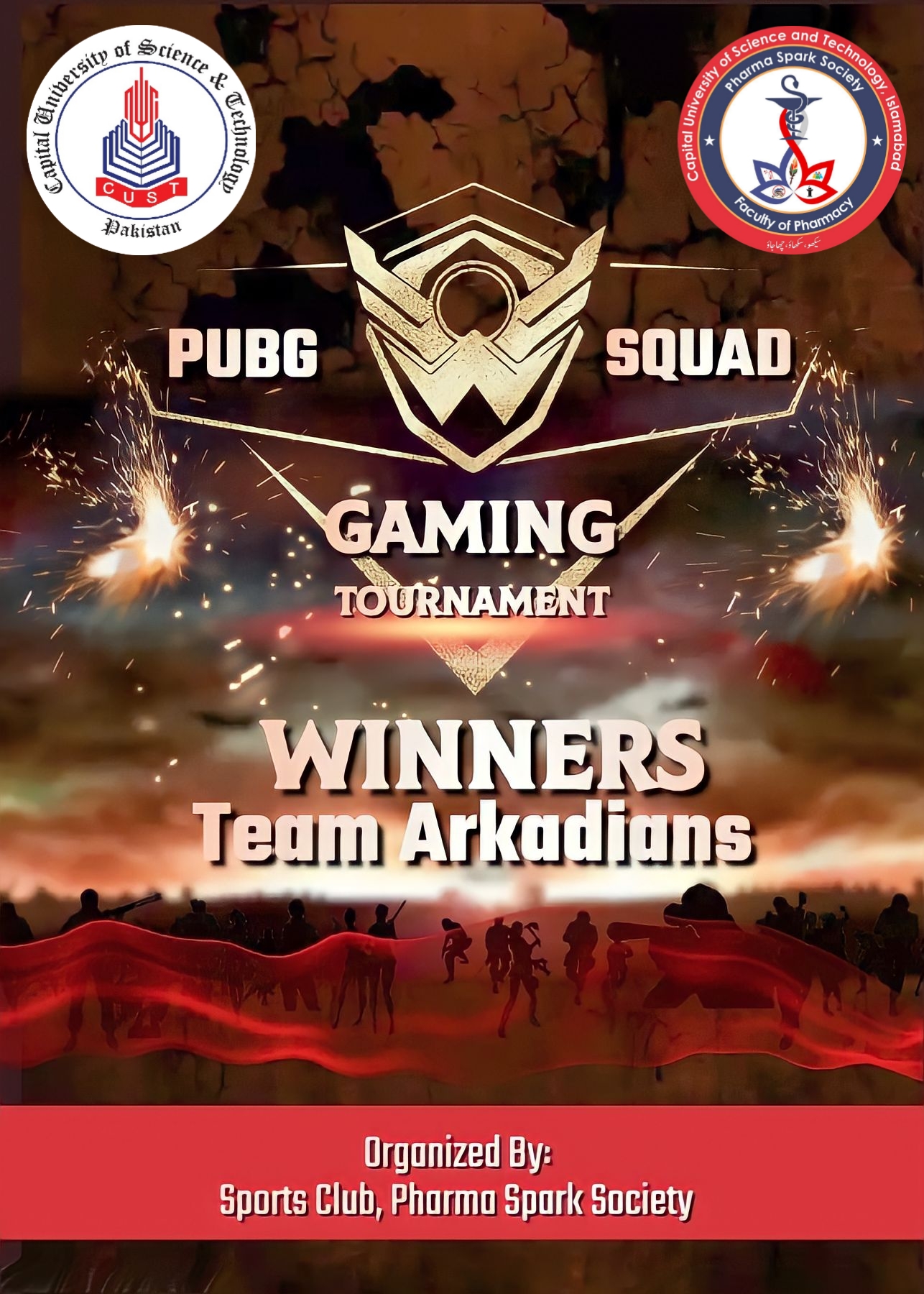 Pharma Spark Society Held PUBG Tournament