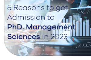 5 Reasons to do PHD. Management Sciences in 2023