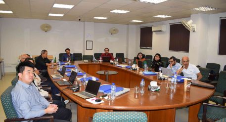 Third Plenary Meeting, NUST and CUST on “Erasmus Plus DigiHealth” Project Held By Office of External Linkages and Internal Collaborations at Capital University
