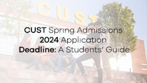 CUST Spring Admissions 2024
