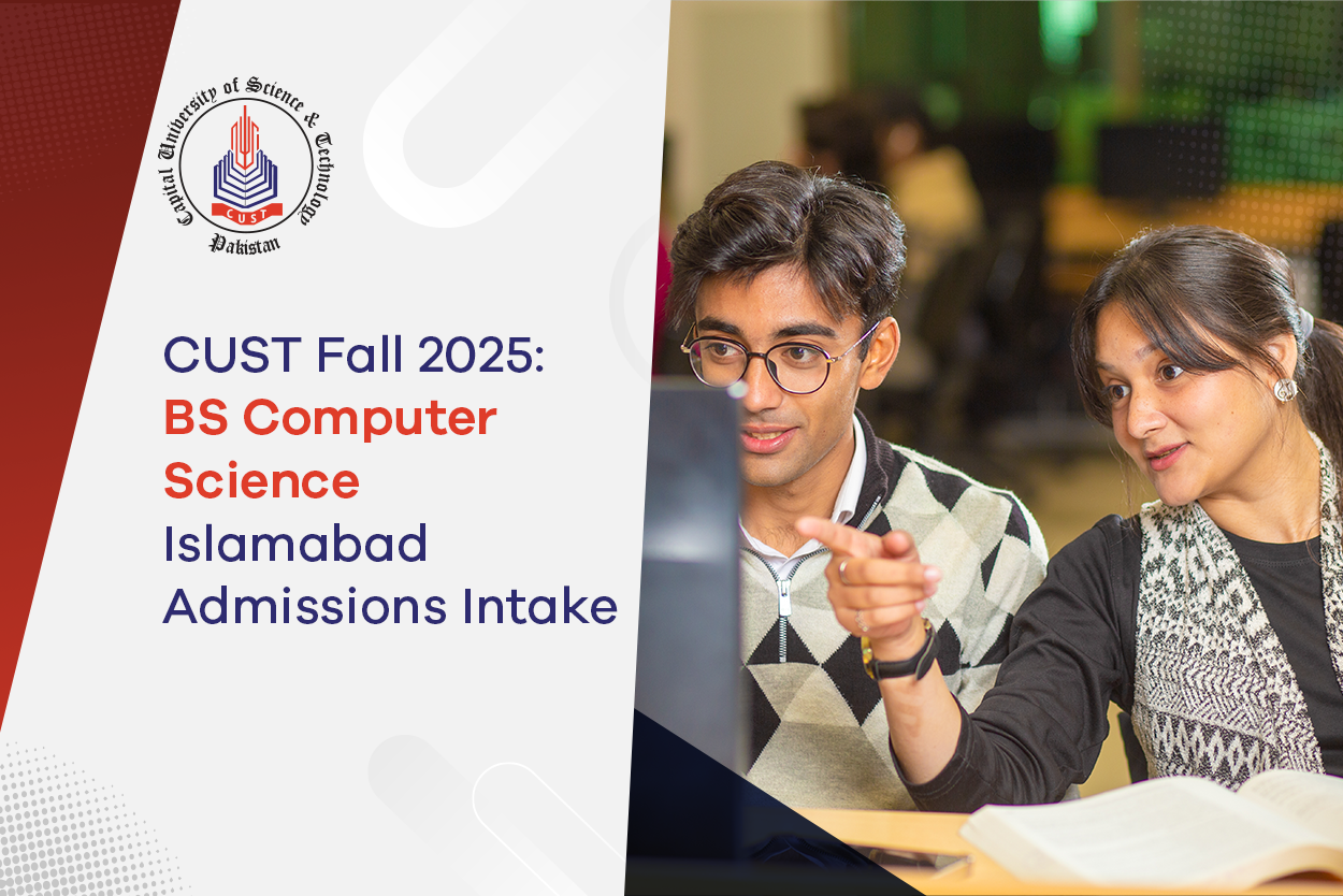 Apply at CUST for BS Computer Science