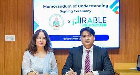 CUST is pleased to announce the signing of a MoU with Hirable.